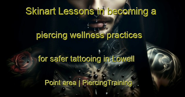 Skinart Lessons in becoming a piercing wellness practices for safer tattooing in Lowell Point area | PiercingTraining | PiercingClasses | SkinartTraining-United States